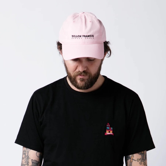 Limited Edition Dillon Francis x Barney Cools Pink Baseball Cap Hat 🪅 - Picture 2 of 6